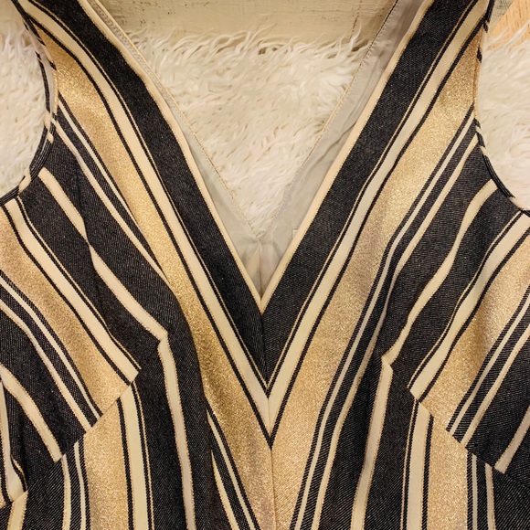 JCREW Factory double V striped Party dress - Picture 4 of 4